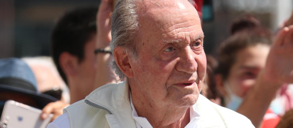 El Rey Juan Carlos, en su última visita a España