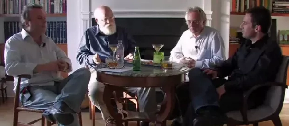 Christopher Hitchens, Daniel Dennett, Richard Dawkins y Sam Harris