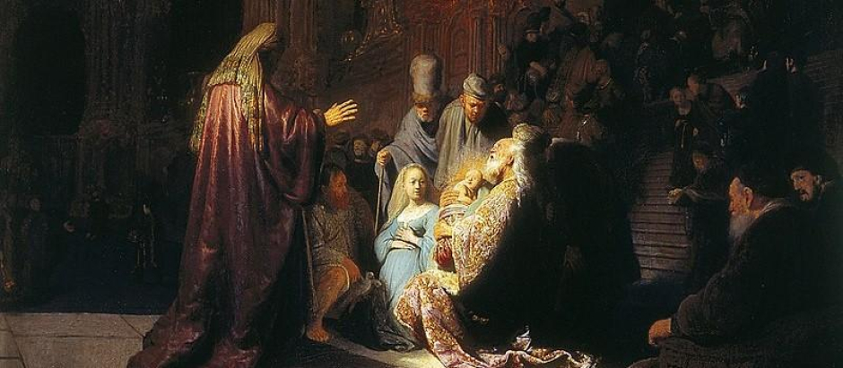 'Presentación del Señor en el templo', de Rembrandt