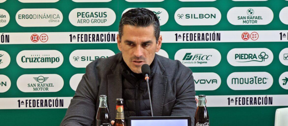 El director deportivo del Córdoba CF, Juan Gutiérrez Juanito