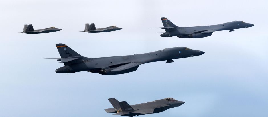Seúl y Washington realizan ejercicios aéreos conjuntos con bombardero B-1