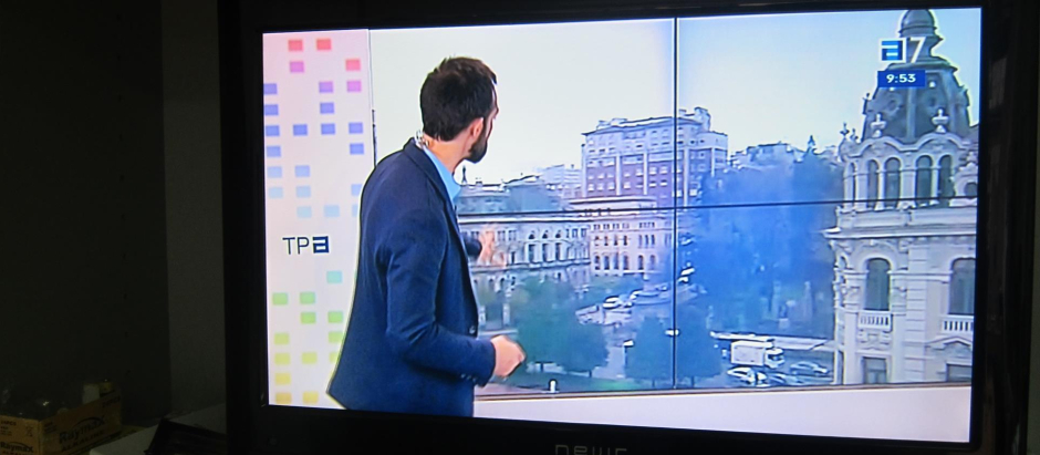 Captura de pantalla de un momento de emisión de Radiotelevisión del Principado de Asturias
