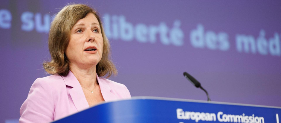 Vicepresidenta de la Comisión Europea responsable del Estado de derecho, Vera Jourova
