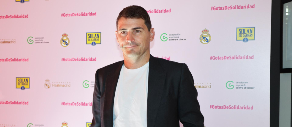 Iker Casillas, en una imagen de octubre de 2022