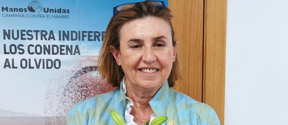 Cecilia Pilar, presidenta de Manos Unidas