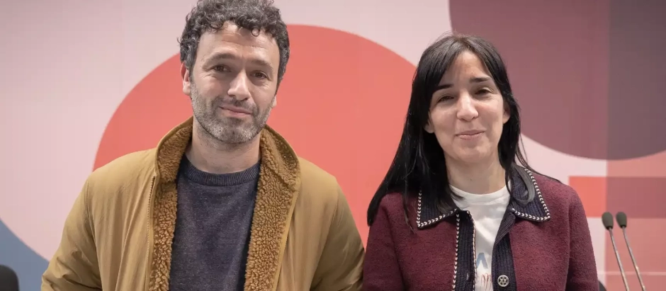 Rodrigo Sorogoyen y Alauda Ruiz De Azúa, directores de As bestas y Cinco lobitos, nominadas a la mejor película en los Premios Goya