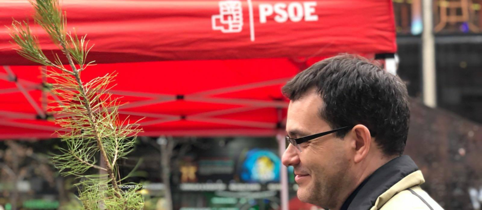 Chema Dávila, exconcejal del PSOE en el Ayuntamiento de Madrid