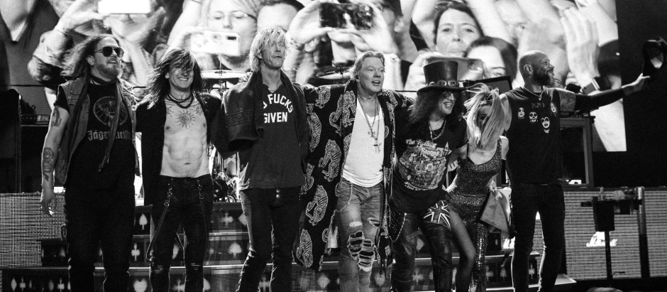 Guns N' Roses en concierto, 2022