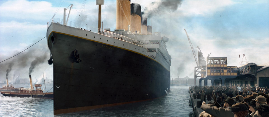 Fragmento de la película Titanic de James Cameron