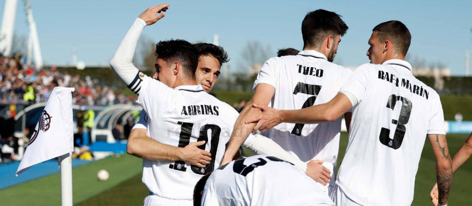 El Real Madrid Castilla, primer filial del club blanco, es líder en su grupo de Primera RFEF
