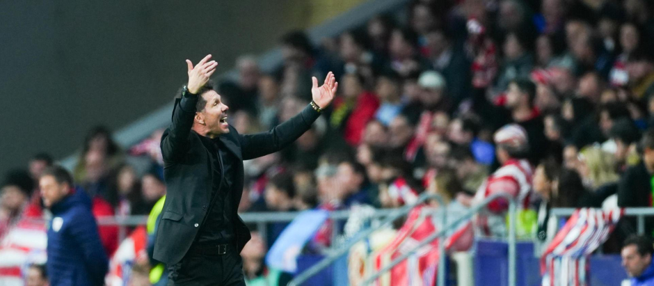 Diego Pablo Simeone igualará a Luis Aragonés como entrenador con más partidos