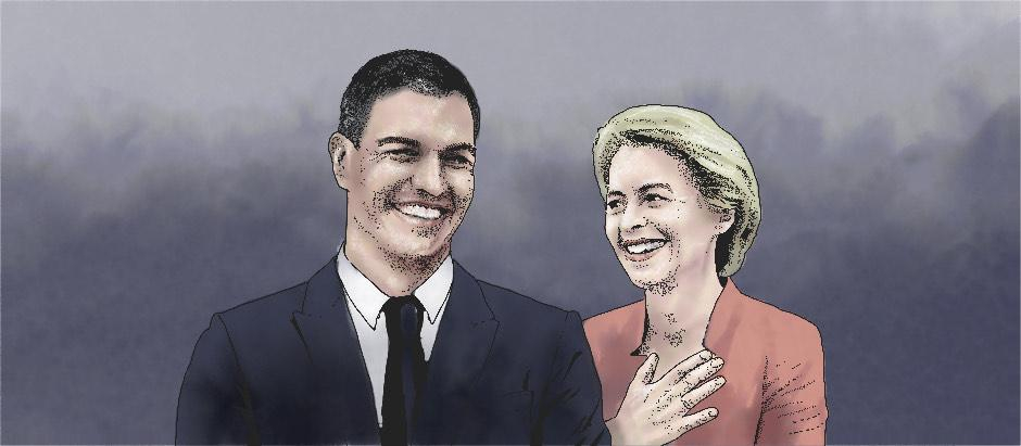 La habilidad política de Pedro Sánchez se ha vuelto a demostrar con su cercanía con Ursula von Der Leyen.