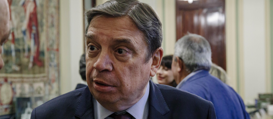 El ministro de Agricultura, Pesca y Alimentación, Luis Planas, el pasado 16 de febrero