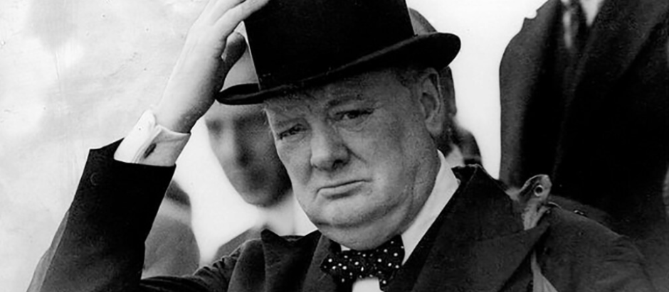 Winston Churchill en 1946