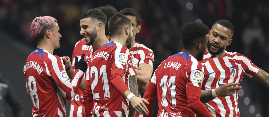 El Atlético de Madrid ha firmado ante el Sevilla el mejor partido de la temporada