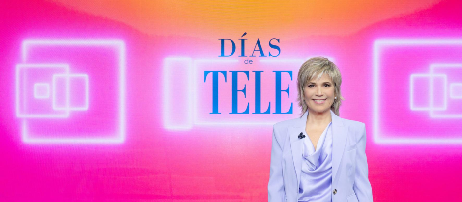 Julia Otero, presentadora de Días de tele en La 1