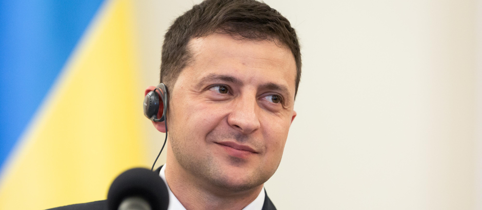 Volodímir Oleksándrovich Zelenski​, es actor, abogado y político ucraniano