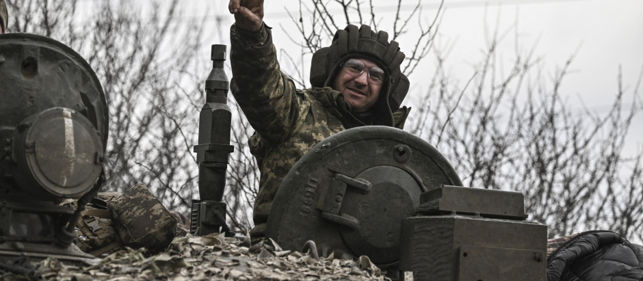 Carro de combate ucraniano Bajmut