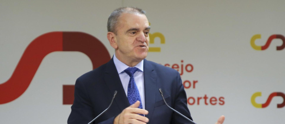 José Manuel Franco, presidente del CSD y secretario de estado para el deporte