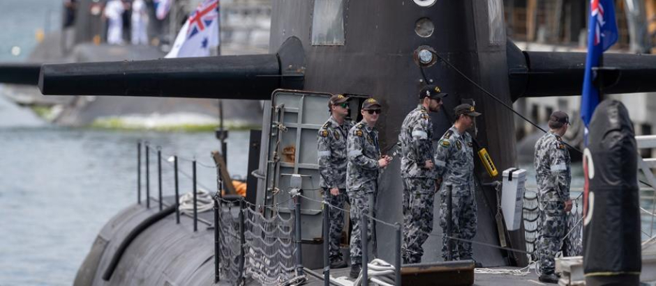 Submarinos nucleares AUKUS en Australia