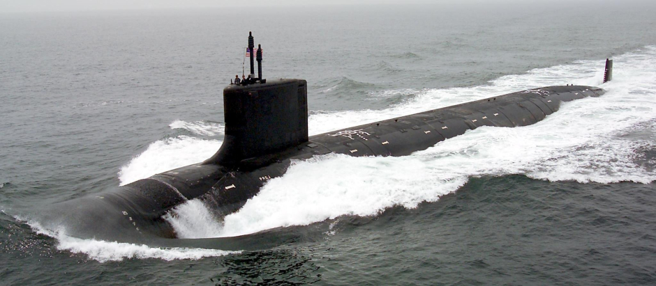 Submarino SSN 774 Virginia de la Marina de los EE.UU.
