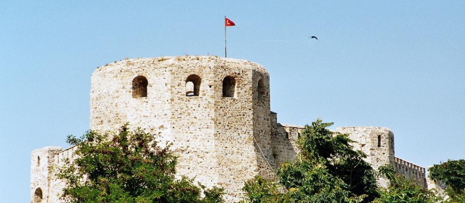 Parte de la fortaleza veneciana de Ténedos (Bozcaada)