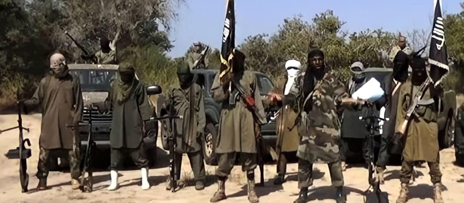 Captura de un vídeo de Boko Haram