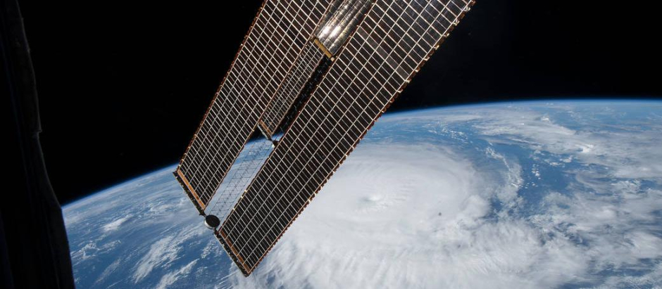 El ciclón Freddy se muestra al noreste de la nación insular de Mauricio desde la Estación Espacial Internacional mientras orbitaba a 267 millas sobre el Océano Índico el 20 de febrero de 2023