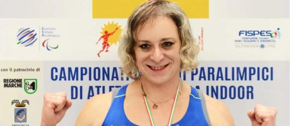 La atleta Valentina –hasta 2019 Fabrizio– Petrillo, transexual que bate récords en categoría femenina