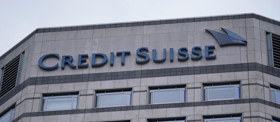Oficinas de Credit Suisse en Londres.