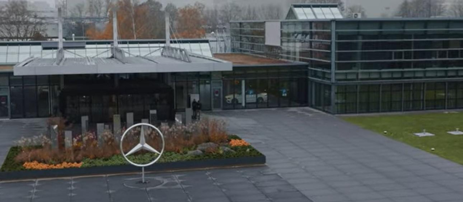 La fábrica de Mercedes-Benz en Sindelfingen, en un vídeo promocional del fabricante de automóviles