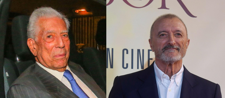 Mario Vargas Llosa y Arturo Pérez-Reverte