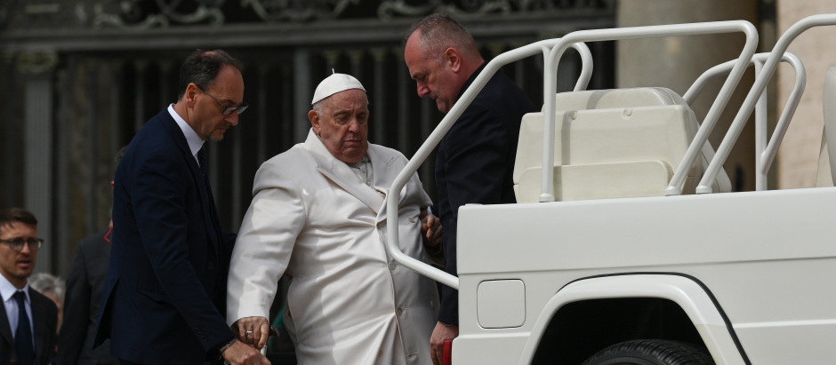 El Papa Francisco, en su última aparición pública, este 29 de marzo