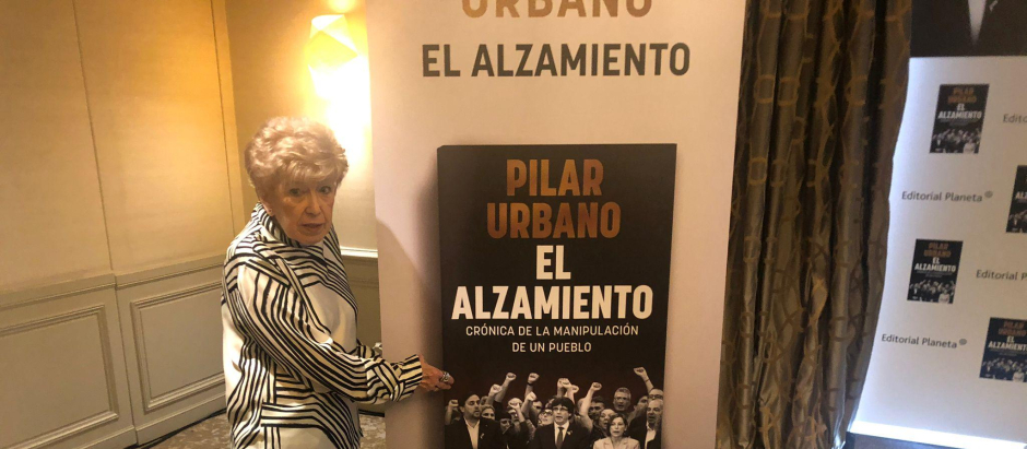 Pilar Urbano, en la presentación de su libro 'El alzamiento'