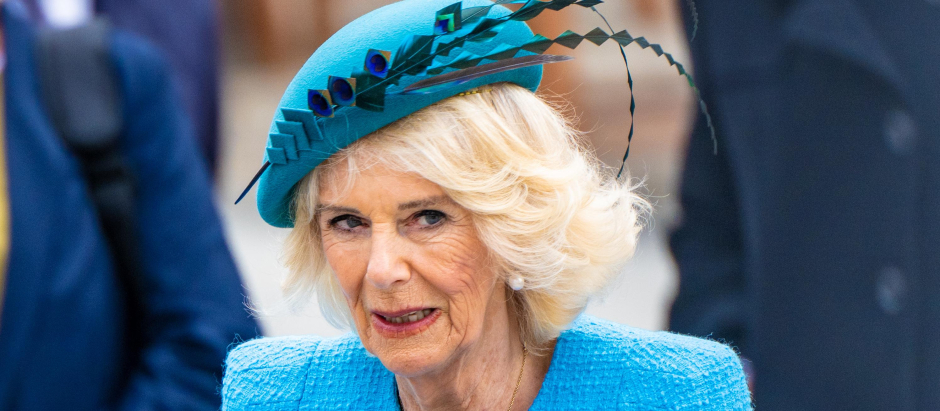 Camilla, Queen Consort at the Ceremonial welcome in Berlin, Germany, 29 March 2023.