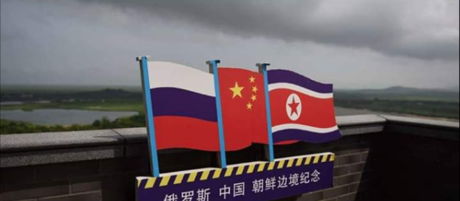 Triple frontera Rusia, China y Corea del Norte