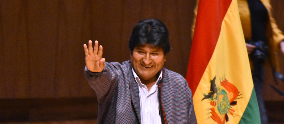 Evo Morales en una imagen de 2019