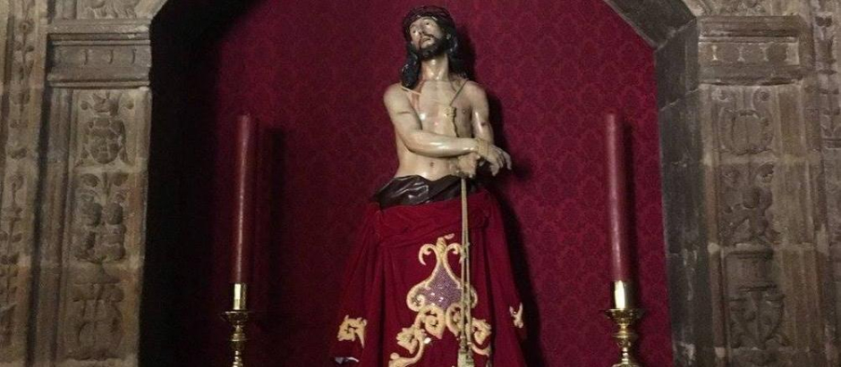 Cristo de las injurias en Mérida