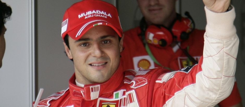 Felipe Massa durante la temporada 2008 de Fórmula 1
