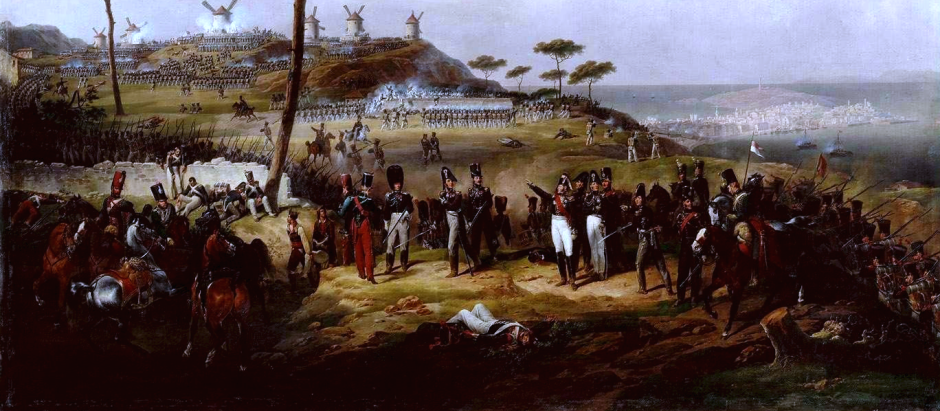 Episodio de la intervención francesa en España 1823