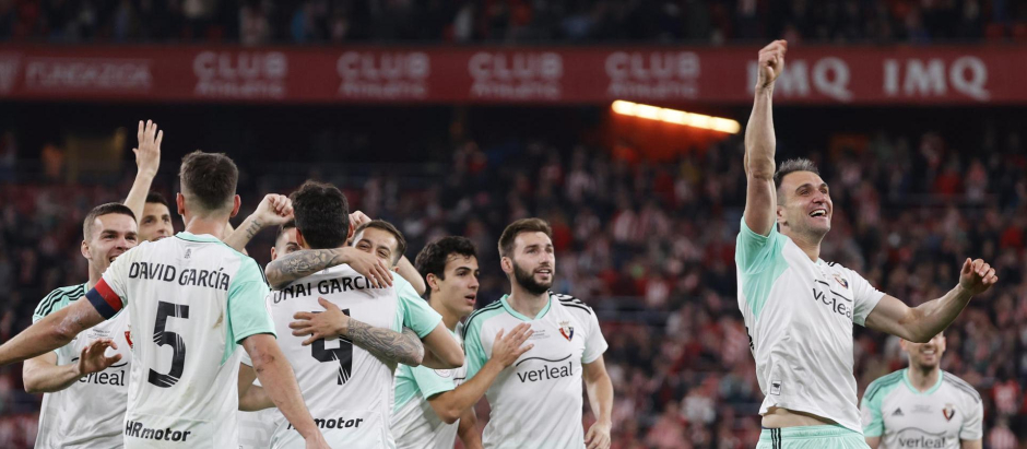 Osasuna logró en Bilbao el segundo pase a la final de Copa de su historia