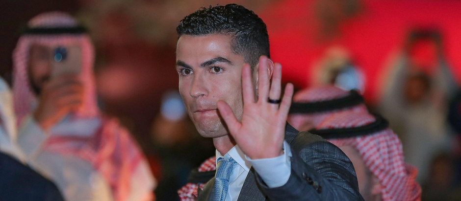 Soccerplayer Cristiano Ronaldo presentation as new Al Nassr FC player on January 03, 2023 in Riyadh, Saudi Arabia.