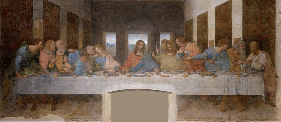 La última cena de Leonardo da Vinci