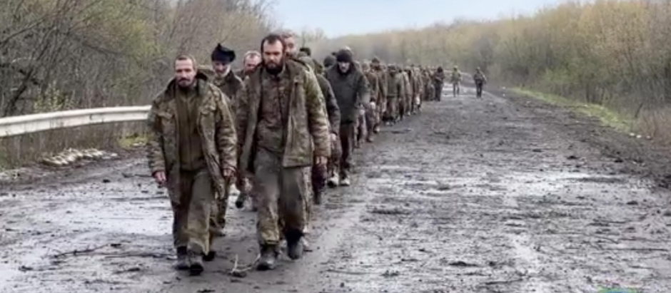 Prisioneros de guerra ucranianos