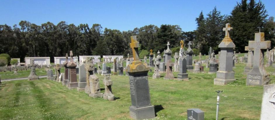 Cementerio en Colma, Estados Unidos