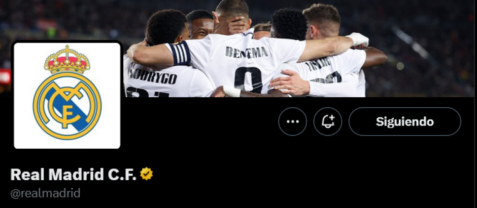 El Real Madrid tiene la verificación dorada en Twitter