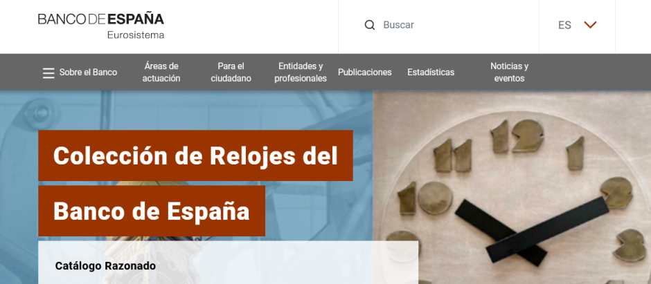 Nueva web del Banco de España