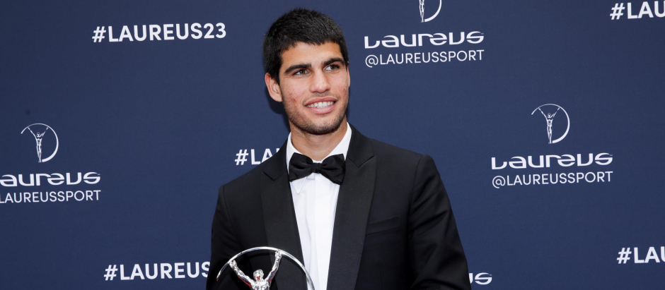 Carlos Alcaraz gana por primera vez el Premio Laureus
