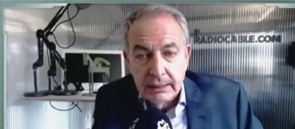 José Luis Rodríguez Zapatero en una entrevista radiofónica