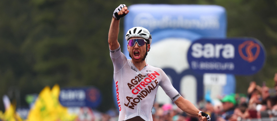 El francés Paret Peintre ha ganado la cuarta etapa del Giro de Italia